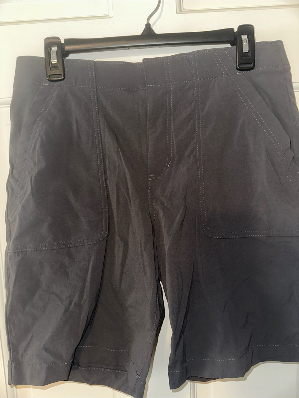 Eddie Bauer Women’s Charcoal Gray Hybrid Shorts